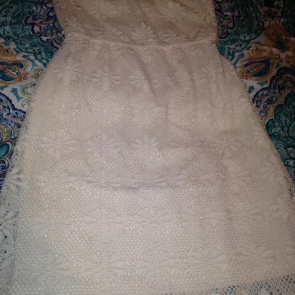 Sexy sunflower crochet summer tube maxi dress - Picture 2 of 3